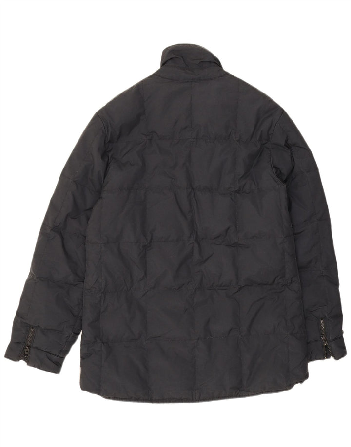 Armani Jeans Chaqueta acolchada para hombre UK 42 XL Poliamida negra