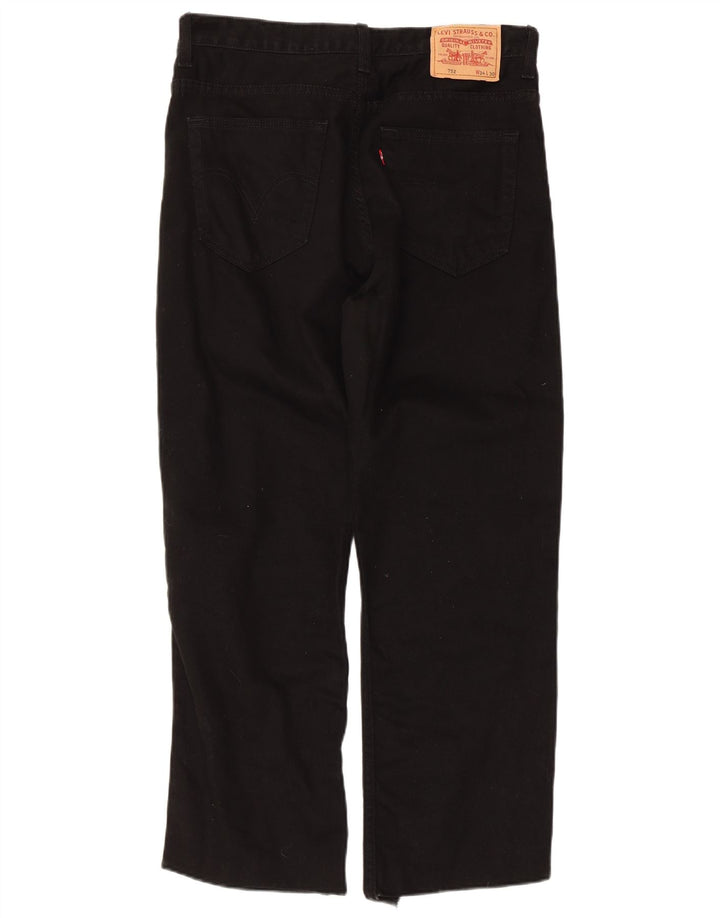Levi's Jeans rectos 752 para hombre W34 L26 Algodón negro