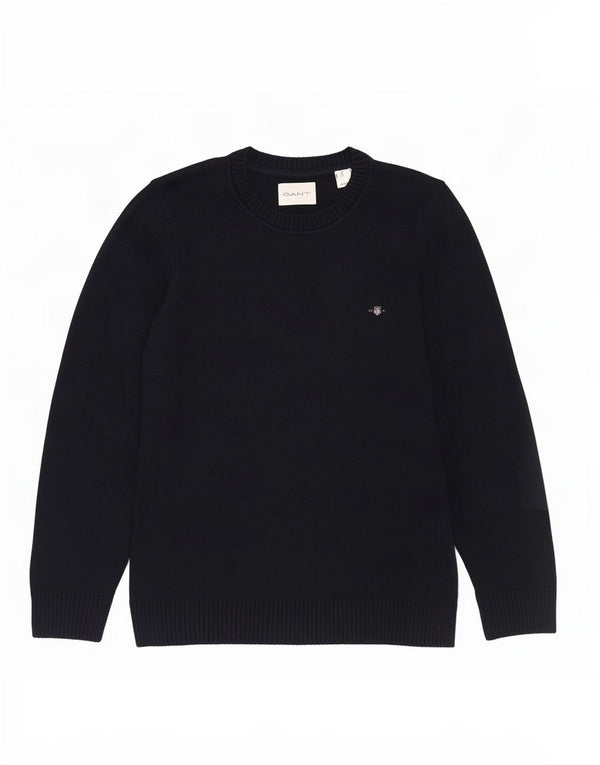 Gant Jersey De Cuello Redondo Para Hombre XL Azul Marino Algodón