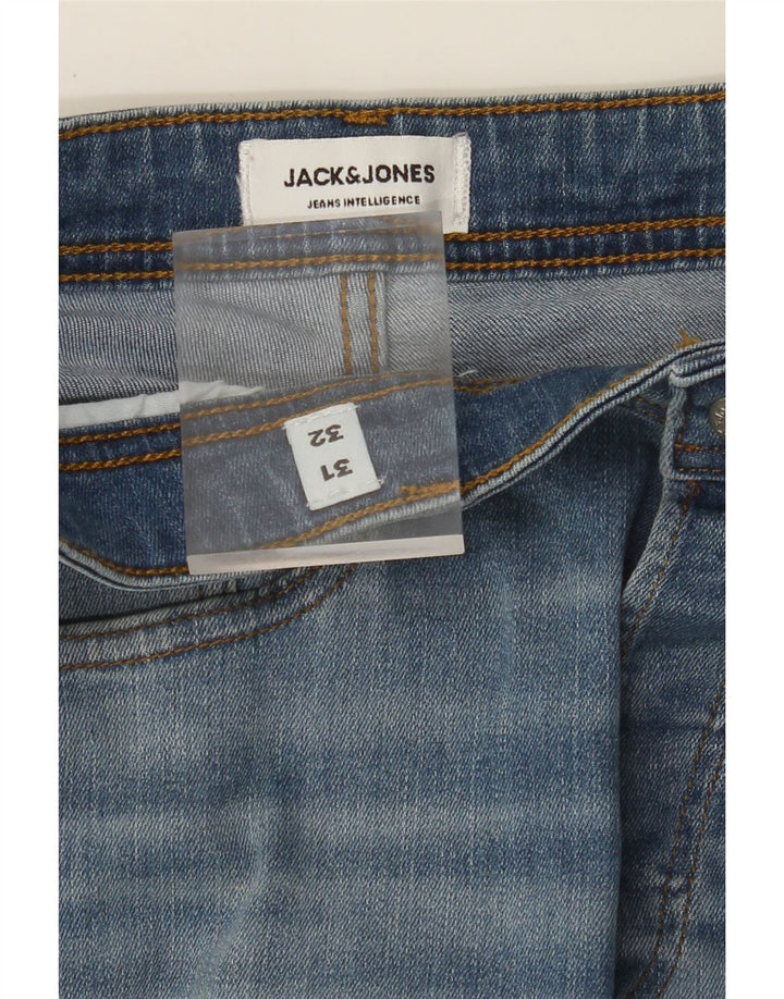 JACK & JONES Vaqueros rectos para hombre W31 L32 Algodón azul