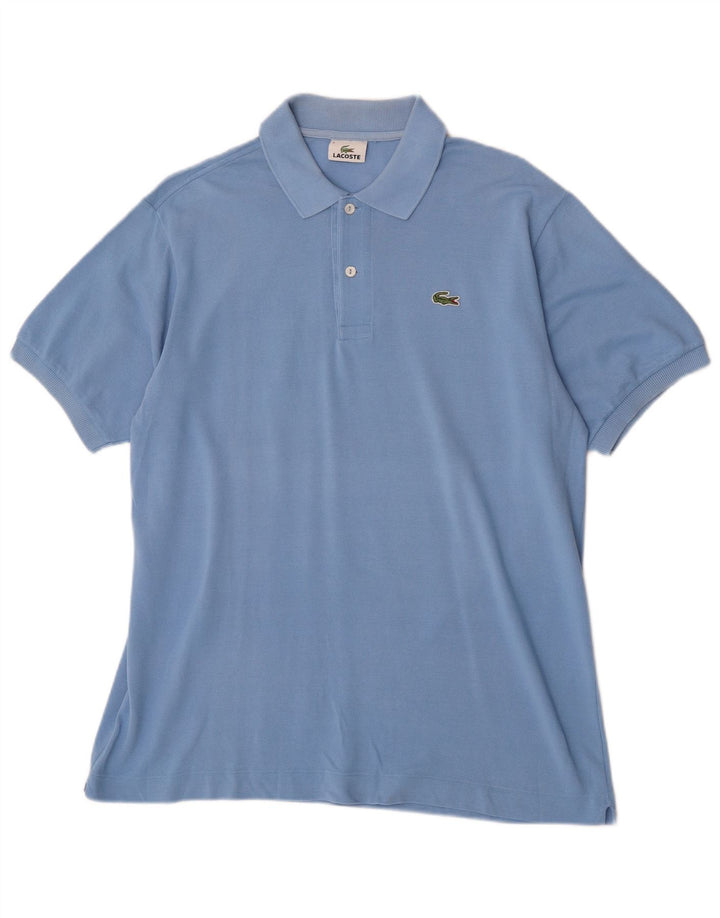 Polo Lacoste para hombre talla 5 grande algodón azul