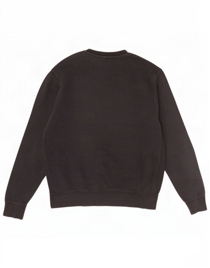 Nike - Sudadera con gráfico para hombre, talla grande, algodón negro