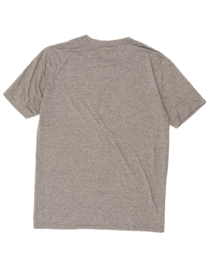 Oakley Camiseta gráfica de ajuste regular para hombre, talla grande, gris