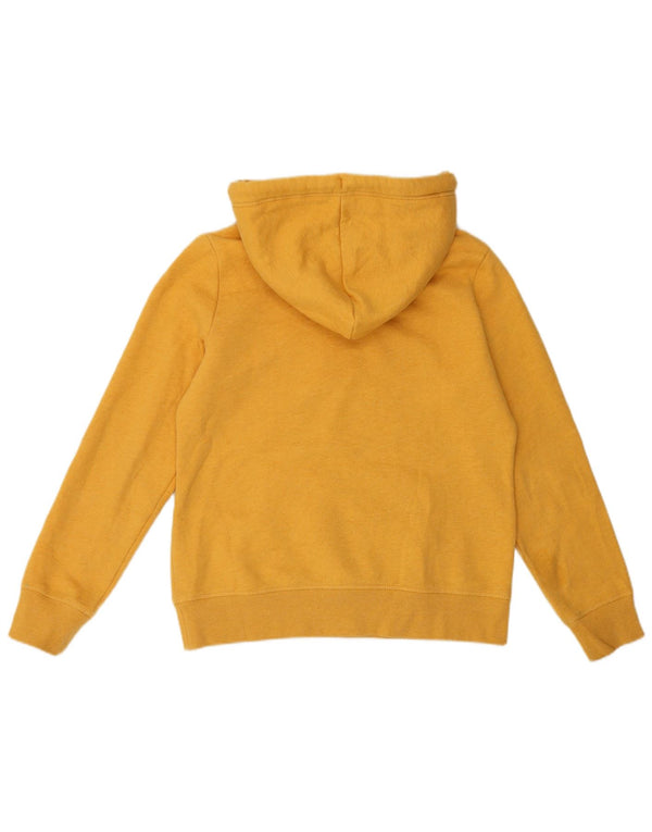 Superdry Jersey con capucha para mujer Reino Unido 12 Algodón amarillo medio