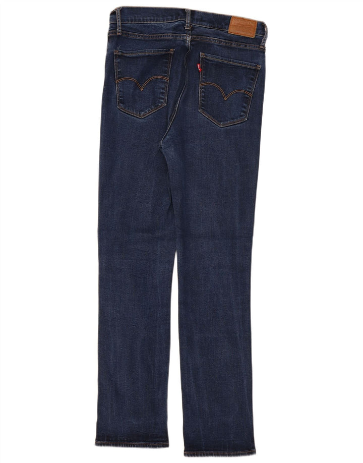 Levi's Mujer 724 Vaqueros Rectos De Tiro Alto W30 L30 Lyocell Azul