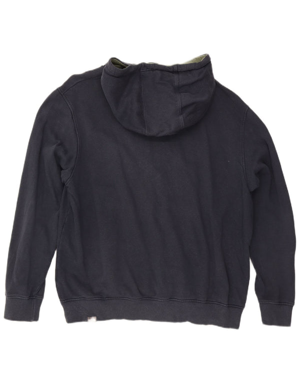 The North Face Jersey con capucha gráfica para hombre XL Algodón azul marino