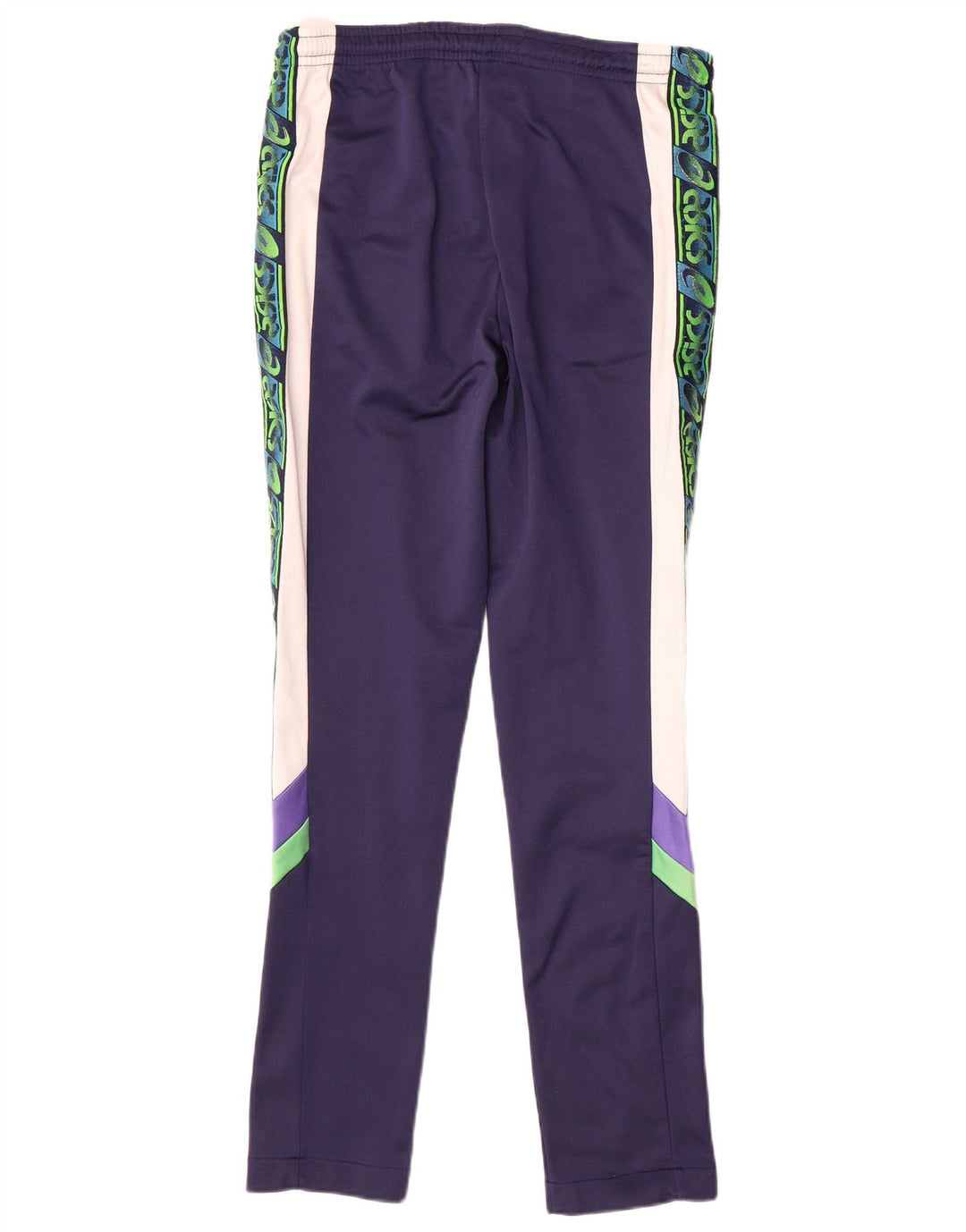 Chándal completo Asics para mujer IT 46 Large Azul marino Colorblock Poliamida