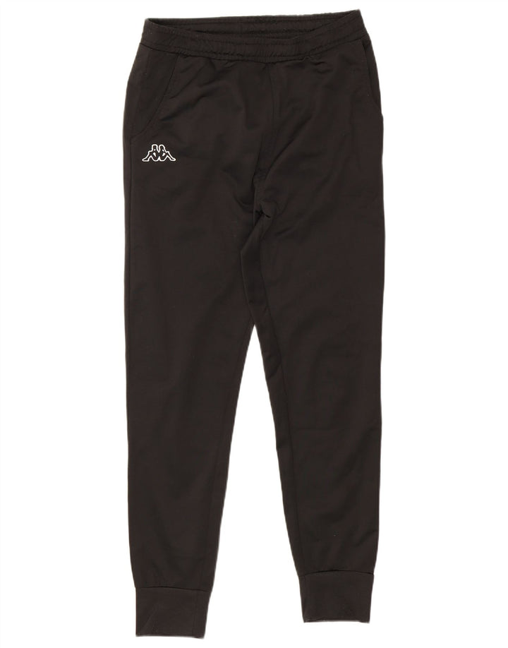 Kappa Hombre Pantalones De Chándal Joggers Small Negro