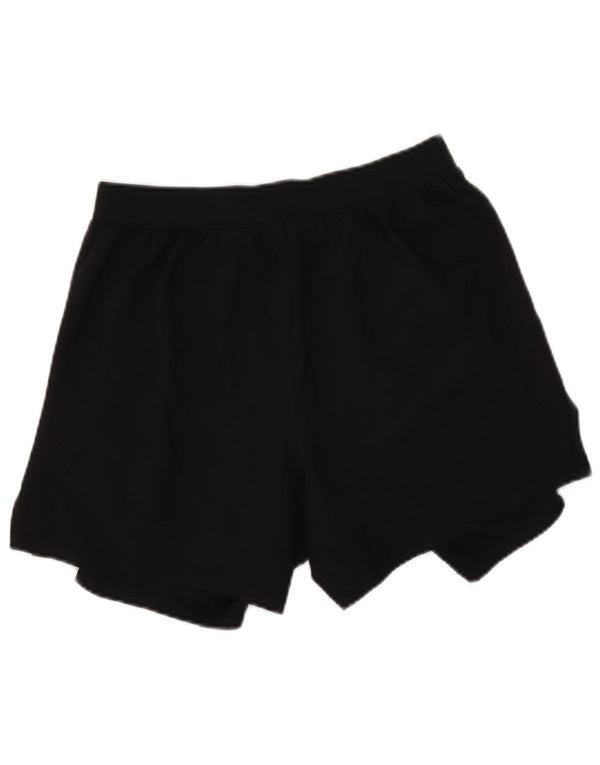 Under Armour Pantalones cortos deportivos para mujer UK 12 Medium Black