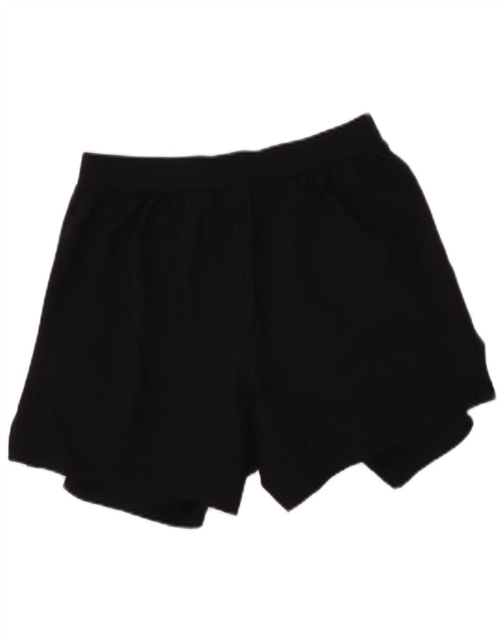 Under Armour Pantalones cortos deportivos para mujer UK 12 Medium Black