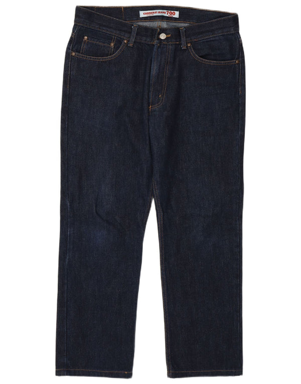 Carrera Mens 700 Jeans Rectos IT 48 Medio W33 L26 Azul Marino Algodón