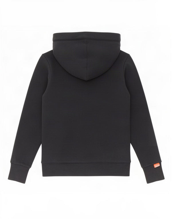 Superdry Sudadera con capucha y cremallera para mujer Reino Unido 10 Small Black Cotton
