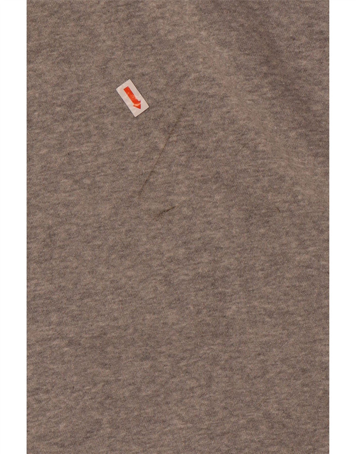 Nike - Sudadera con capucha para hombre, talla pequeña, algodón gris