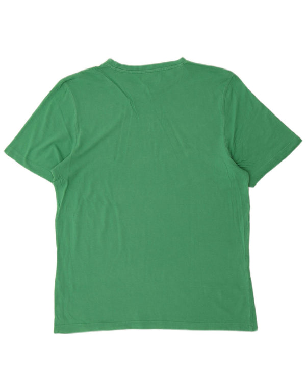 Kappa - Camiseta gráfica para hombre, talla grande, verde