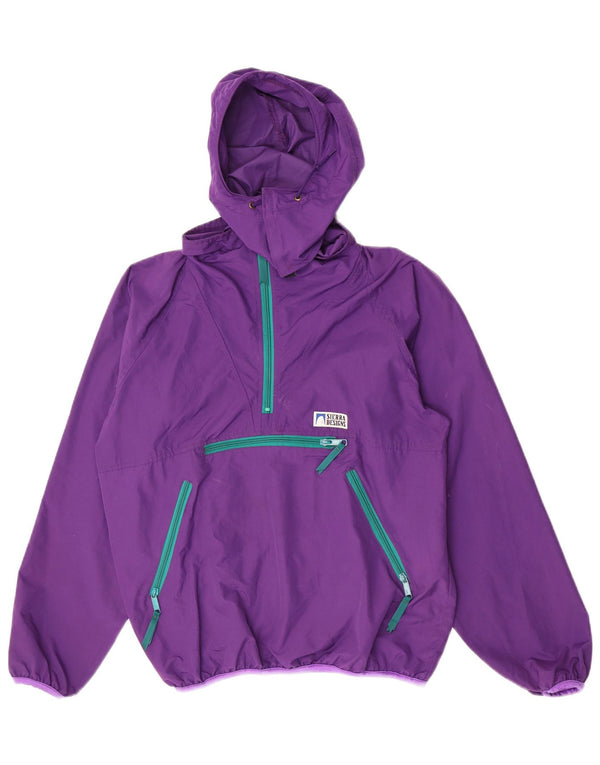 Sierra Designs Chaqueta Anorak con capucha para mujer UK 44 Medium Purple Nylon