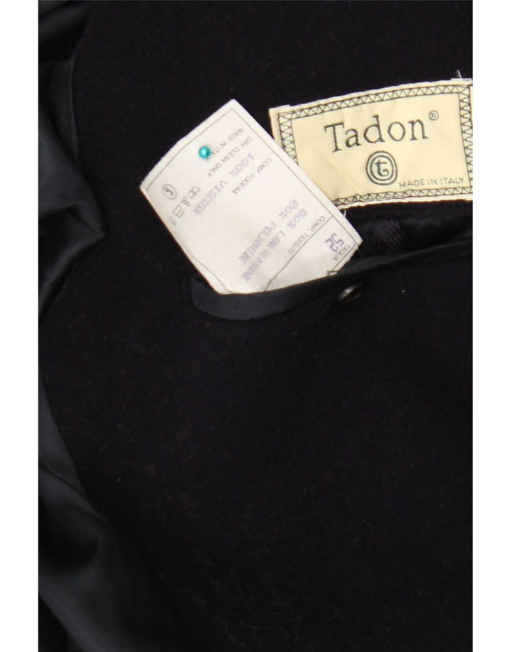 Tadon Trenca para hombre IT 52 XL Lana virgen azul marino