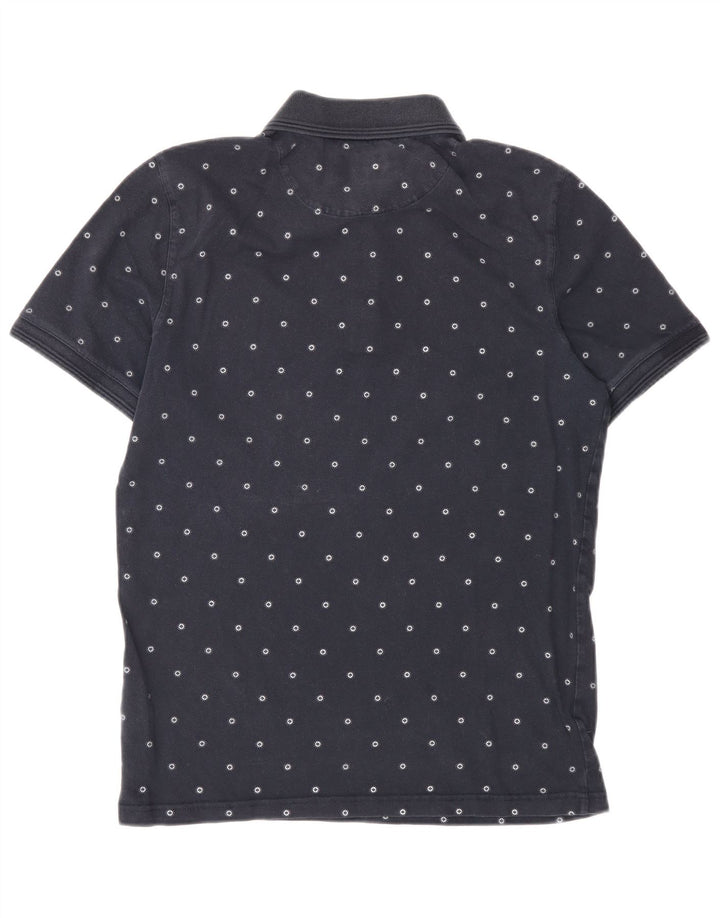 Polo para hombre de Ted Baker de algodón con lunares en azul marino pequeño