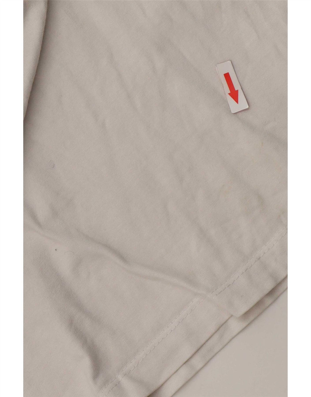 Nike Camiseta gráfica para hombre Top mediano de algodón blanco