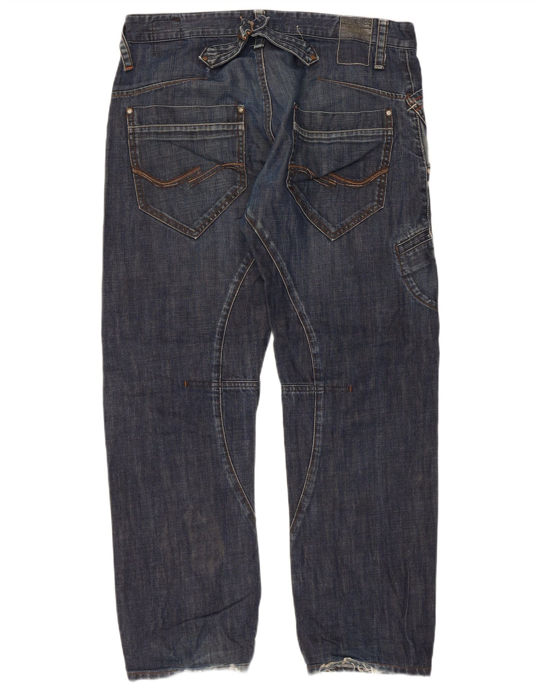 JACK & JONES Vaqueros rectos para hombre W36 L29 Algodón azul