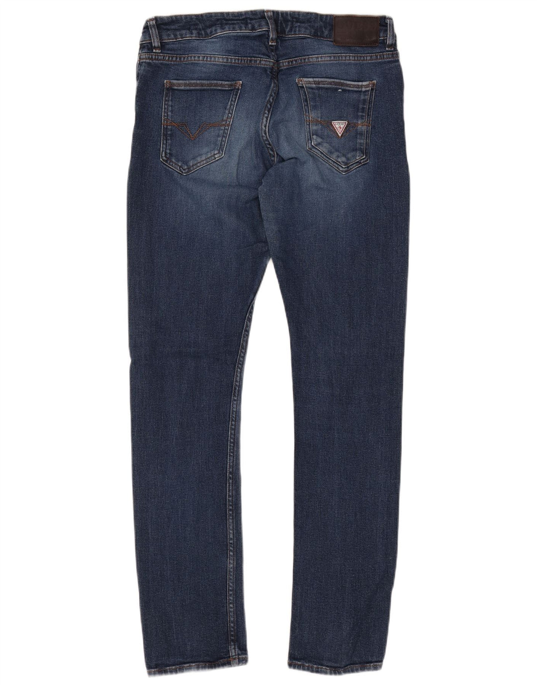 GUESS Vaqueros pitillo Miami para mujer W34 L31 Algodón azul