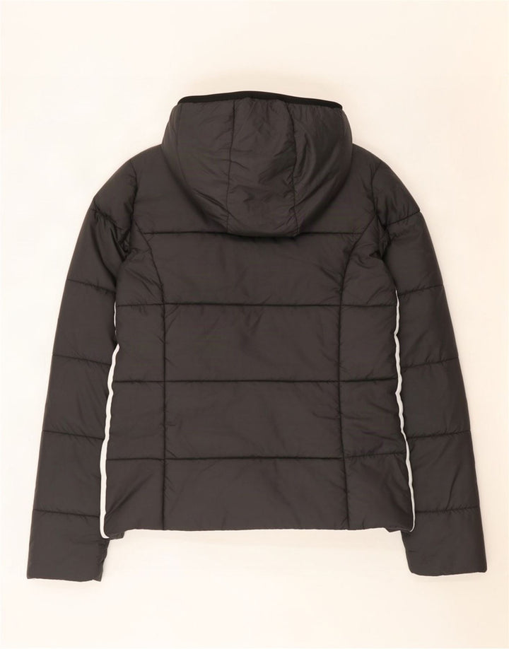 Adidas Mujer Reino Unido 10 Pequeño Poliéster Negro