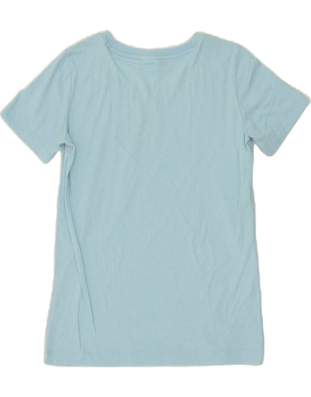 CHAMPION Womens Graphic T-Shirt Top UK 10 Small Blue Vintage Champion and Second-Hand Champion from Messina Hembry 