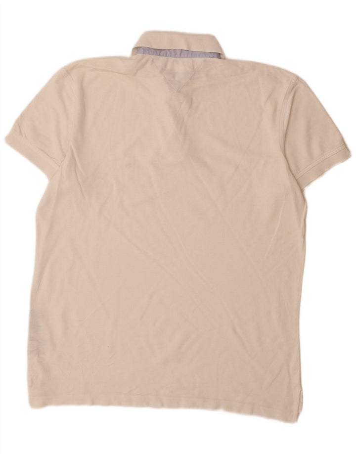 Polo Tommy Hilfiger Hombre Algodón Blanco Mediano