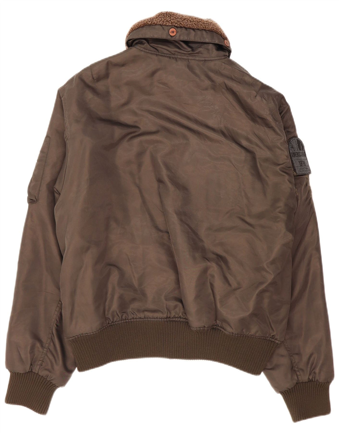 Americanino Chaqueta Bomber para Hombre UK 44 2XL Marrón Nylon