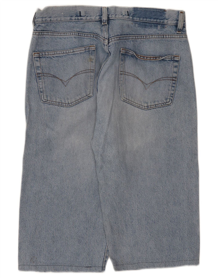 Diesel Pantalones cortos de mezclilla para hombre W34 Algodón azul grande