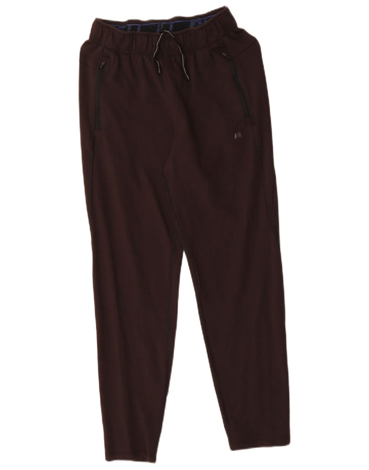 Russell Athletic - Pantalones de chándal para hombre, talla pequeña, rayón negro