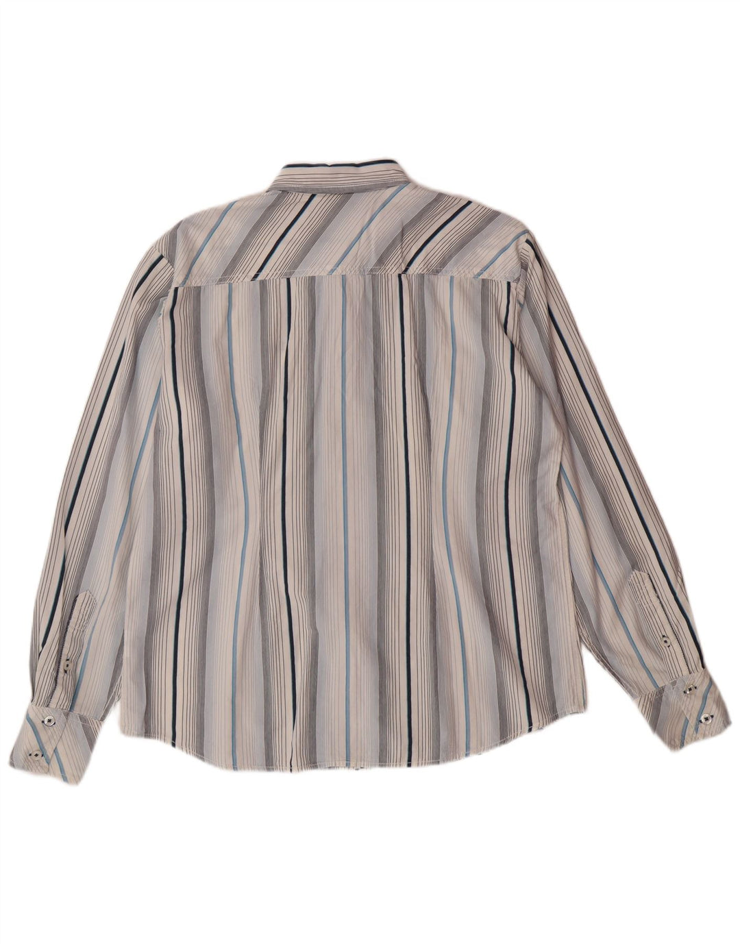 Camisa LEE Hombre Algodón Rayas Azul Medio