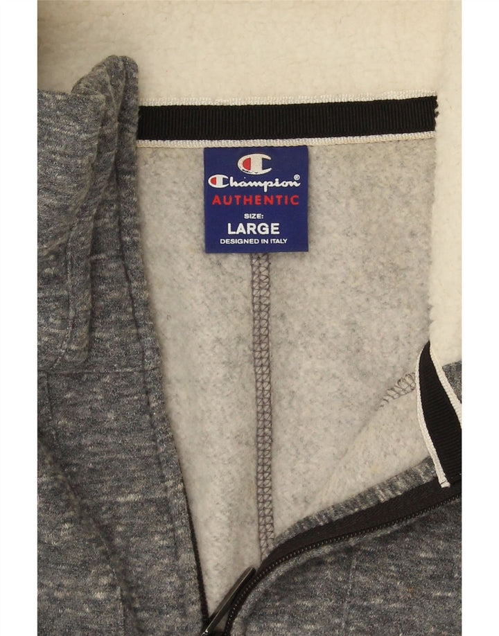 Champion Chaqueta de Chándal para Mujer UK 40 Grande Gris Moteado