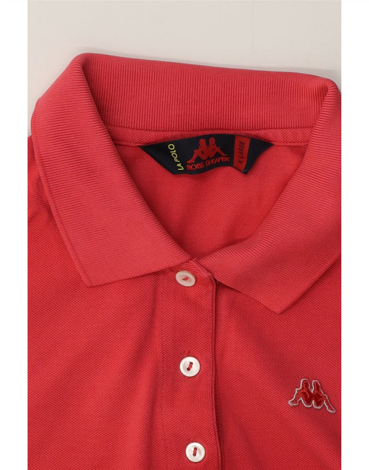 KAPPA Polo Mujer UK 40 XL Rosa