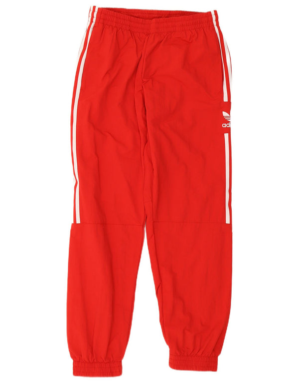 Adidas Hombre Pantalones De Chándal Joggers Medium Rojo Nylon
