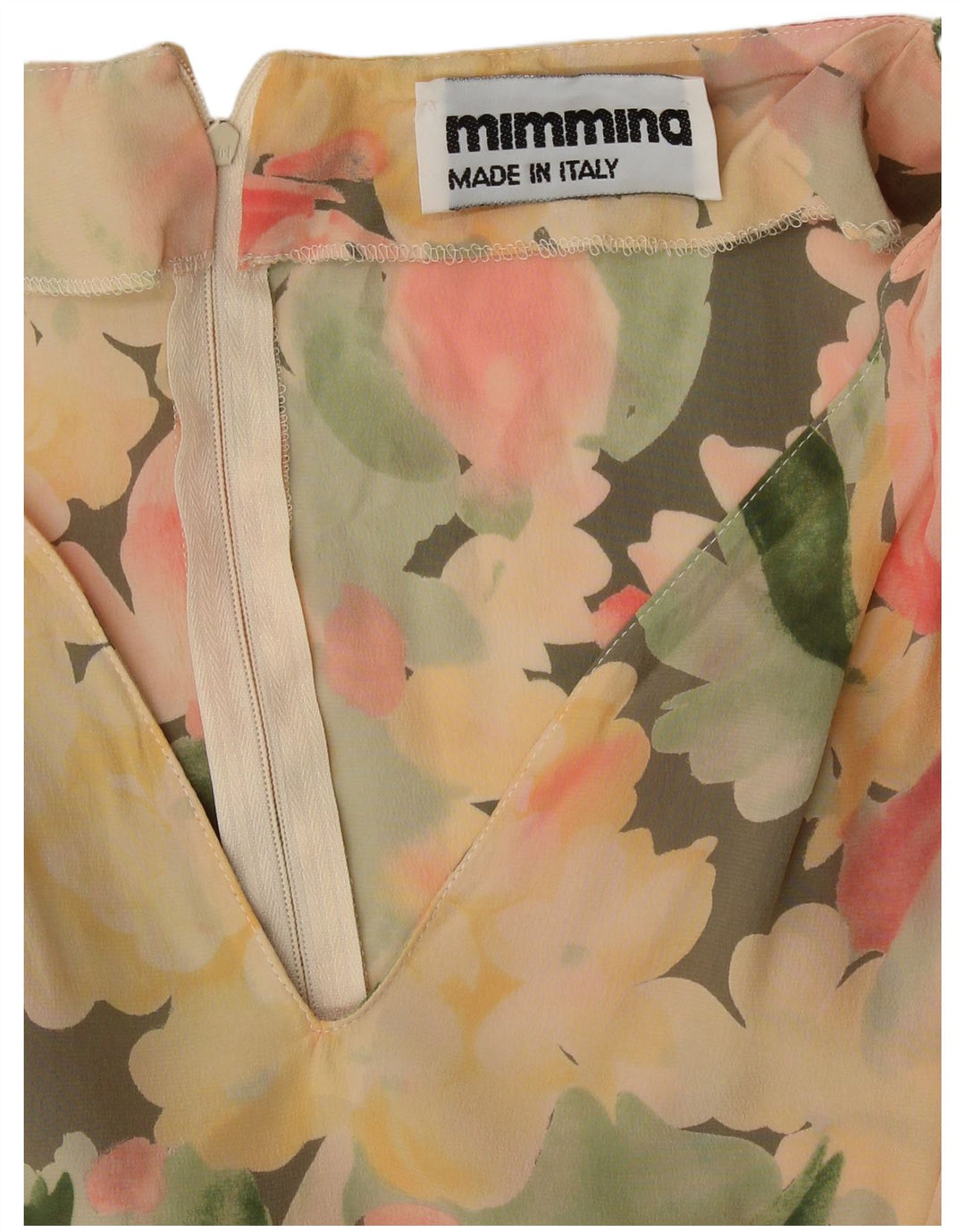 MIMMINA Vestido tubo para mujer UK 40 Mediano Multicolor Floral