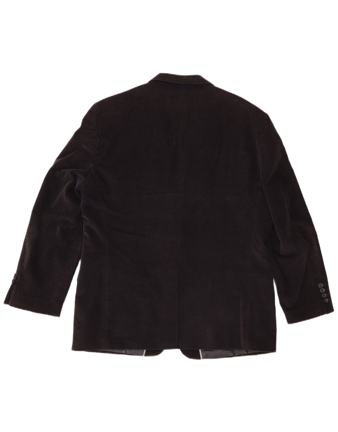 Marks & Spencer Chaqueta tipo blazer de pana con 2 botones para hombre UK 42 XL Azul marino