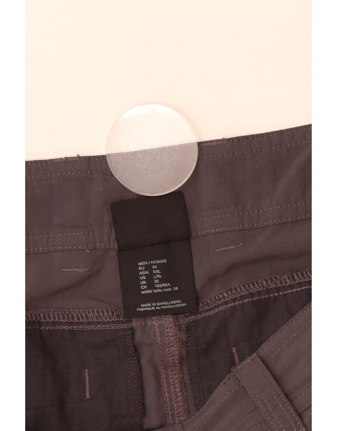 Jack Wolfskin Shorts Cargo Hombre W38 XL Poliamida Gris