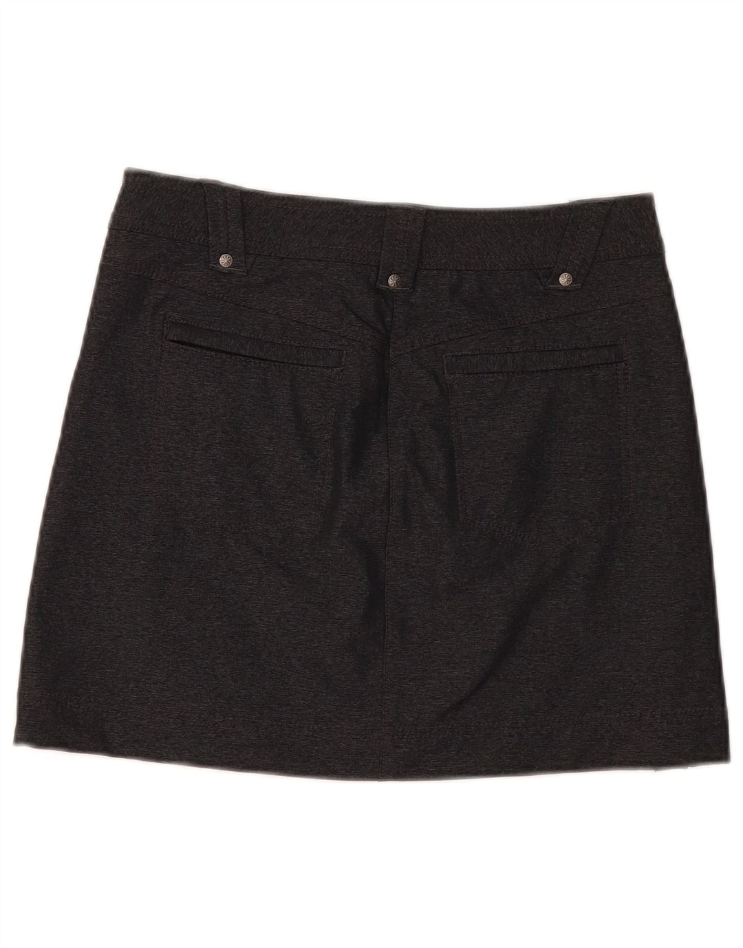 ATHLETA Minifalda para mujer US 2 XS W30 Nylon gris