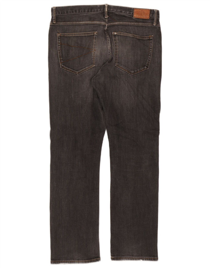 Marks & Spencer Vaqueros rectos azules Harbor para hombre W34 L29 Algodón gris