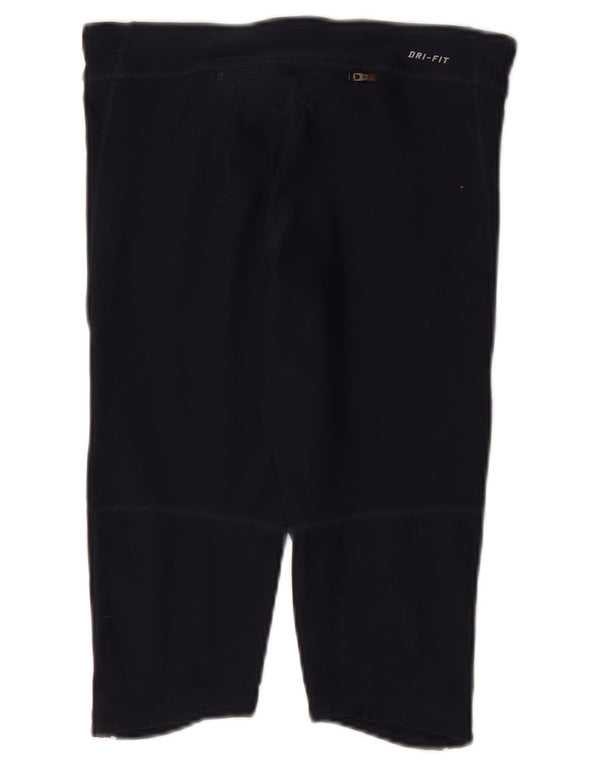 Nike Leggings Capri para Mujer UK 10 Small Azul Marino Poliéster Deportes