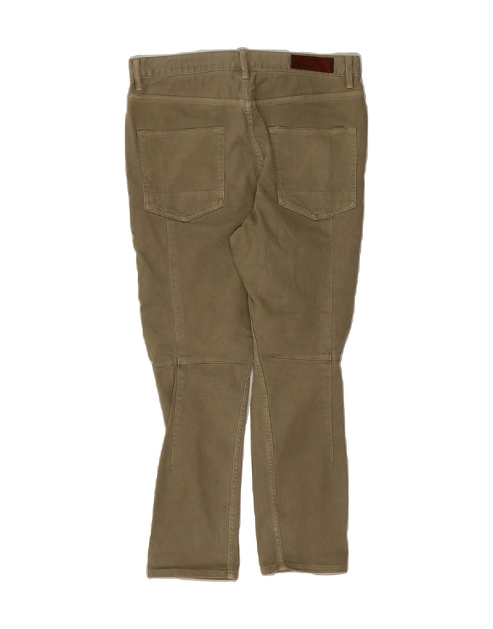 ALL SAINTS Mens Slim Jeans W26 L32 Khaki Cotton Vintage All Saints and Second-Hand All Saints from Messina Hembry 