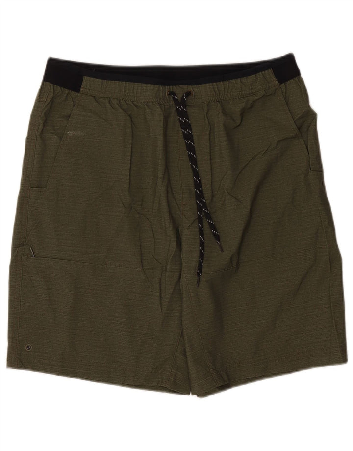 Columbia Shorts deportivos para hombre Poliéster color block medio caqui