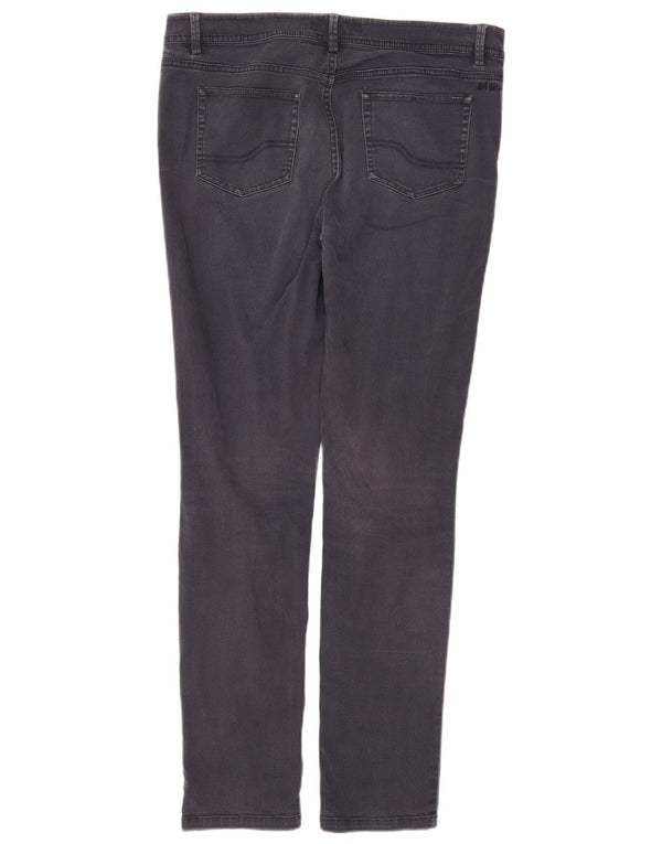 Vaqueros ajustados para mujer Fat Face UK 12 Medium W34 L30 Azul marino Algodón