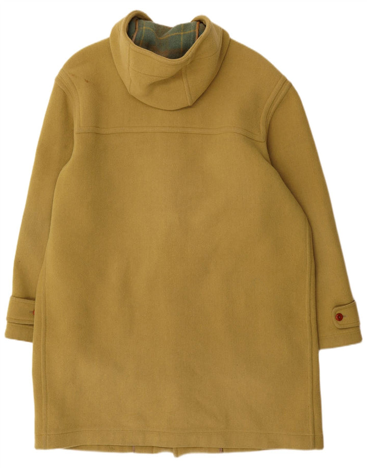 Vintage hombre con capucha Duffle Coat IT 52 XL Amarillo