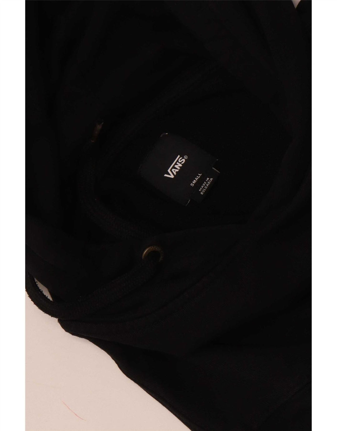 Vans Hombre Sudadera Con Capucha Gráfica Jersey Pequeño Negro