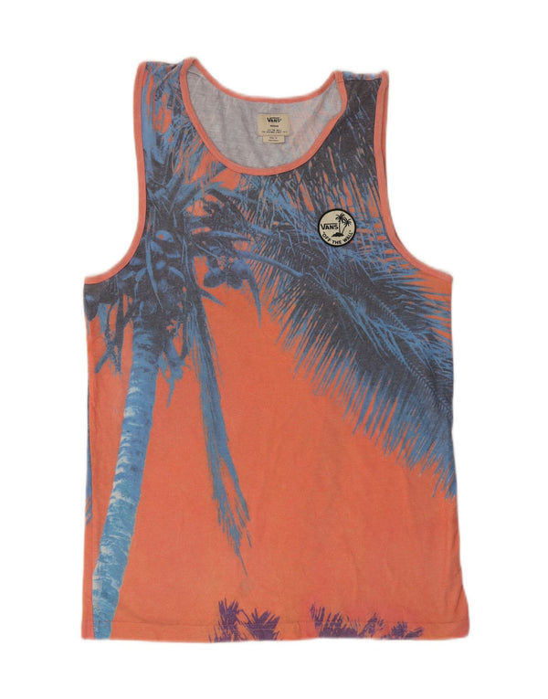 Vans Hombre Graphic Vest Top Poliéster Naranja Medio