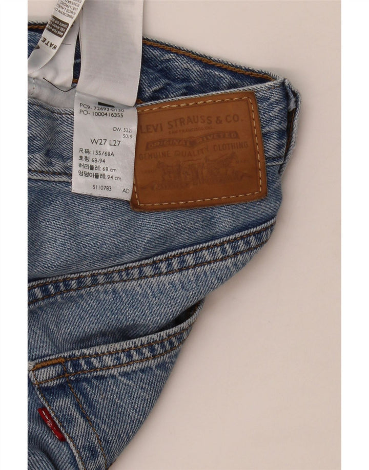 LEVI'S Vaqueros rectos Ribcage para mujer W27 L27 Algodón azul