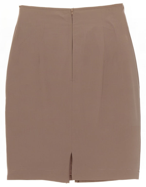 i Falda lápiz para mujer Blues IT 44 Medium W26 Beige Silk