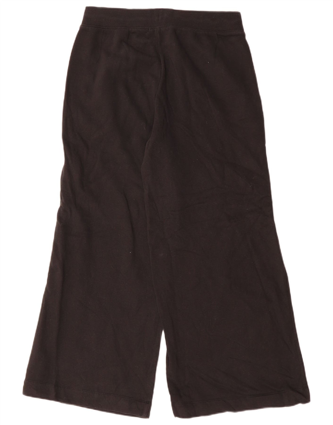 Marks & Spencer Pantalones de Chándal de Pierna Ancha para Mujer UK 42 Mediano Negro