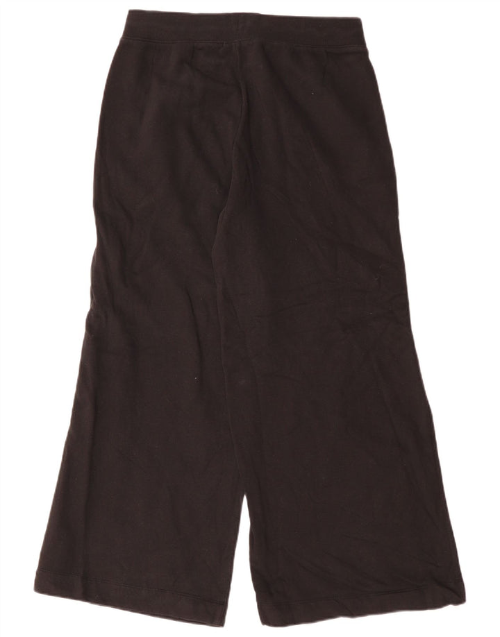 Marks & Spencer Pantalones de Chándal de Pierna Ancha para Mujer UK 42 Mediano Negro